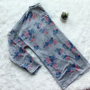 Maurice’s Gray Floral Pullover